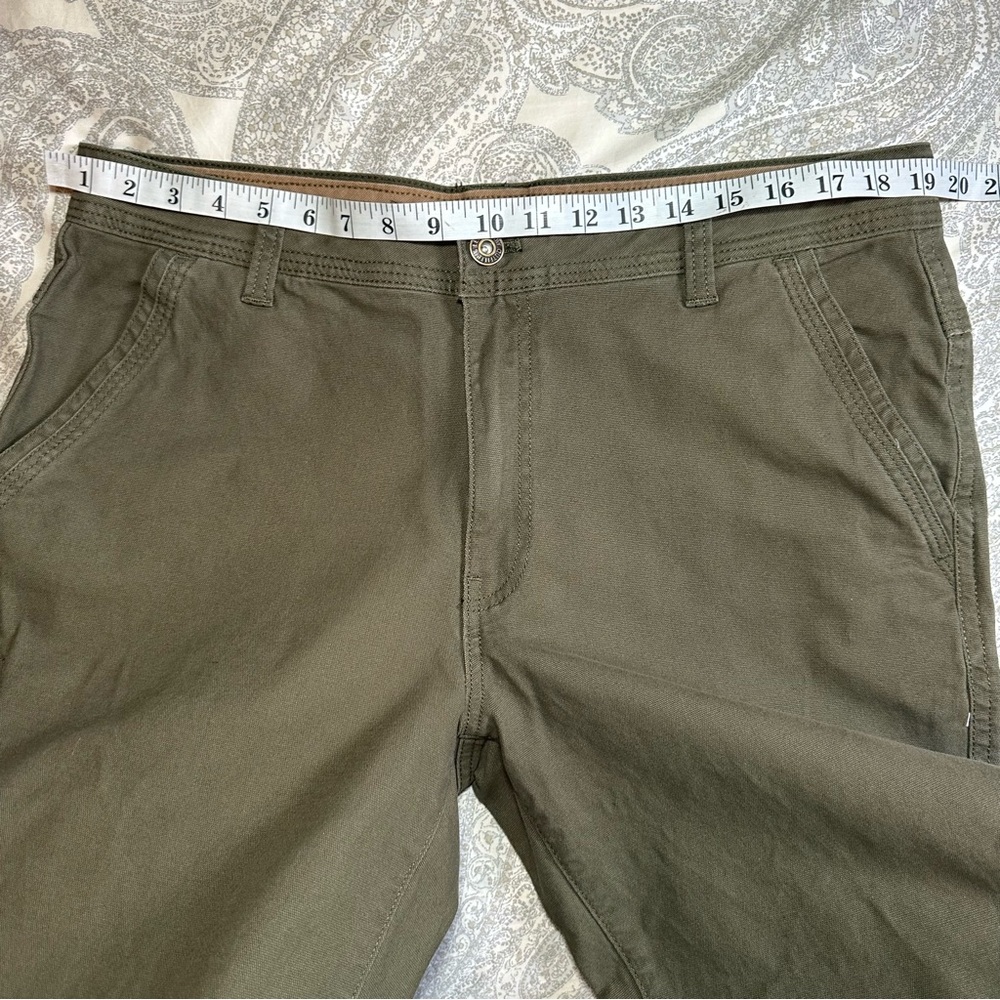 Legendary Whitetails Men’s Olive Green Outdoor Work Durable Canvas Chinos-36x30 - Picture 10 of 10